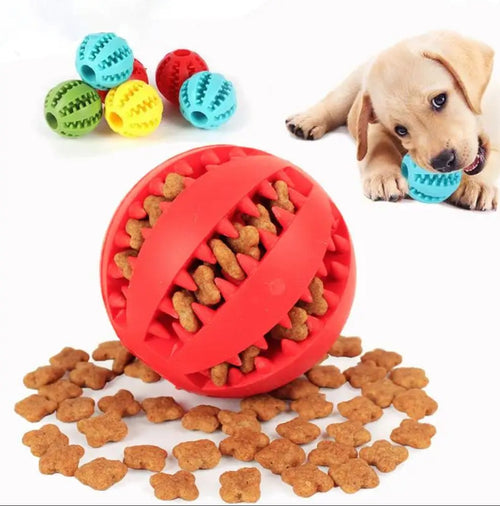 (3 pack) Interactive Treat Bite Resistant Watermelon Chew Ball Toy Durable Puppy Toys Slow Feeder Play Teeth Treat Dispensing